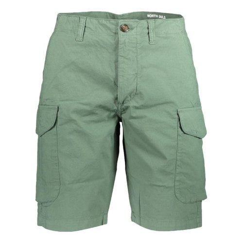 Pre-owned North Sails Bermuda In Green