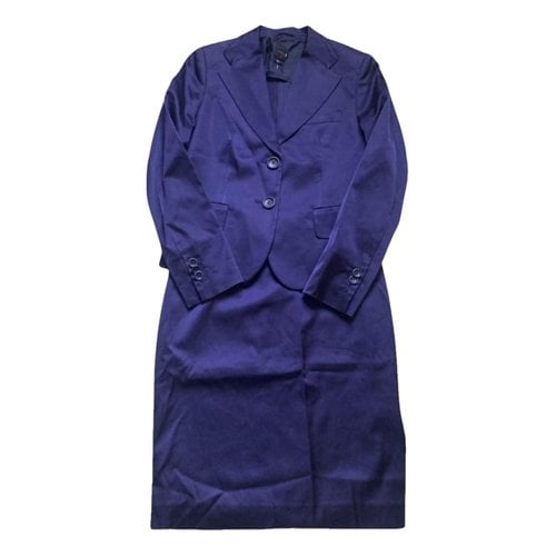 Pre-owned Seventy Skirt Suit In Purple