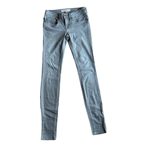 Pre-owned Marc By Marc Jacobs Slim Jeans In Grey