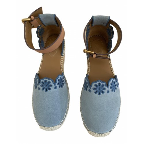 Pre-owned See By Chloé Espadrilles In Blue