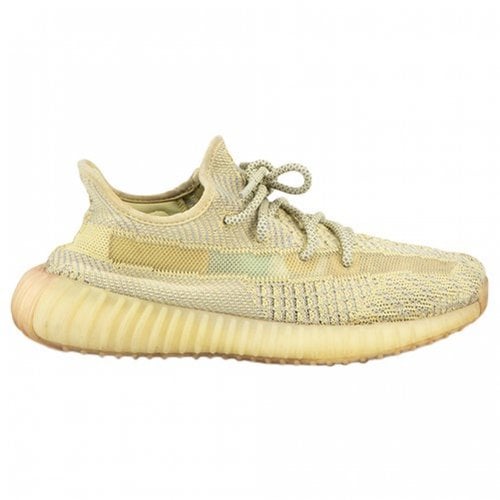 Pre-owned Yeezy X Adidas Cloth Trainers In Yellow