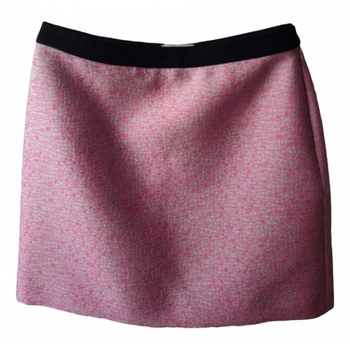 Pre-owned Balenciaga Mini Skirt In Pink