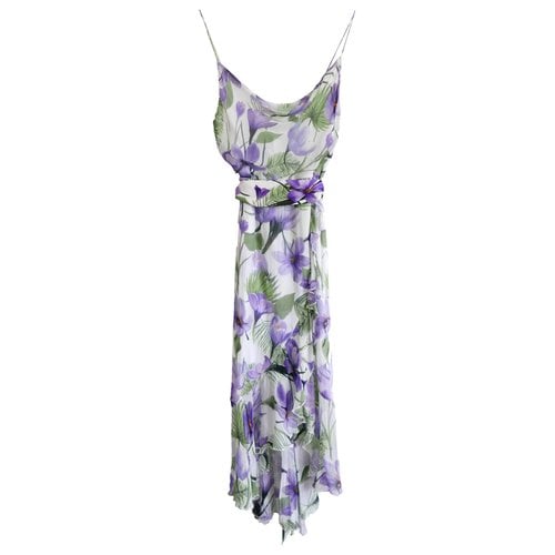 Pre-owned Alice And Olivia Mid-length Dress In Purple