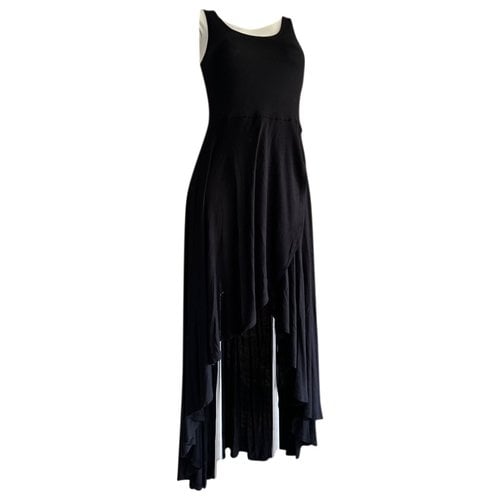 Pre-owned Just Female Maxi Dress In Black