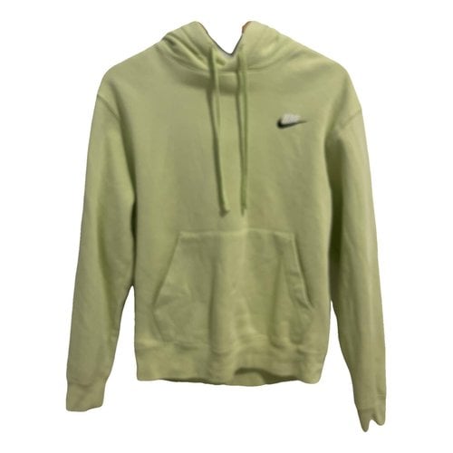 Pre-owned Nike Sweatshirt In Green