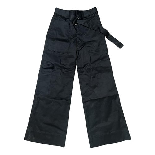 Pre-owned Proenza Schouler Large Pants In Black
