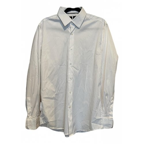 Pre-owned Hugo Boss Shirt In White