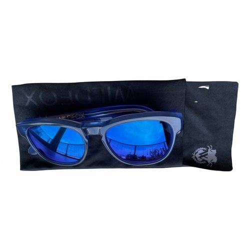 Pre-owned Wildfox Sunglasses In Blue