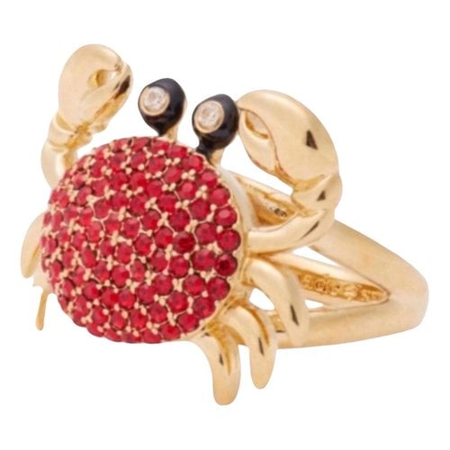 Pre-owned Kate Spade Ring In Red