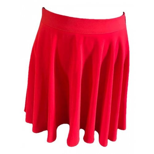 Pre-owned Dixie Mini Skirt In Red