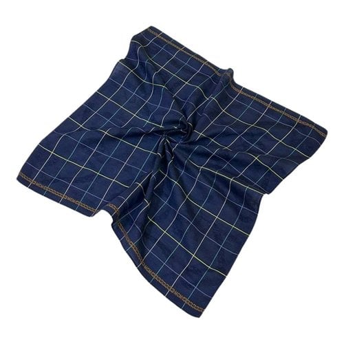 Pre-owned Mcm Scarf In Blue
