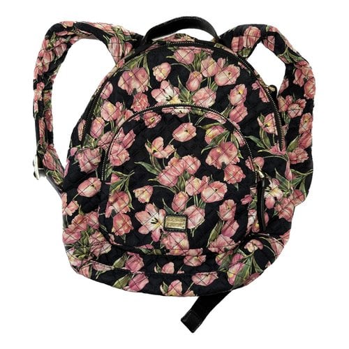 Pre-owned Dolce & Gabbana Cloth Backpack In Multicolour