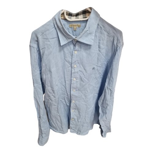 Pre-owned Burberry Linen Shirt In Other