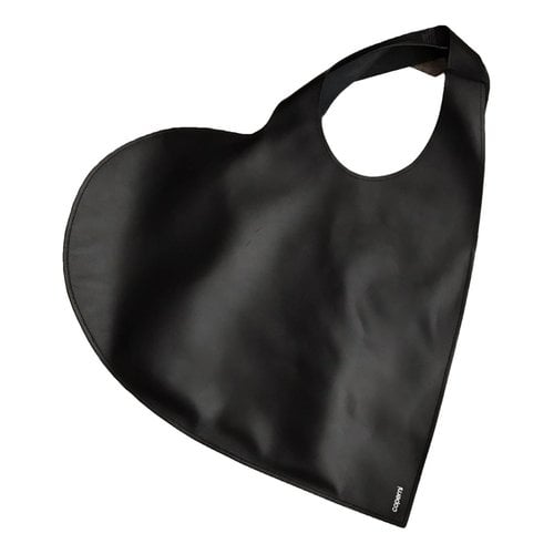 Pre-owned Coperni Leather Handbag In Black