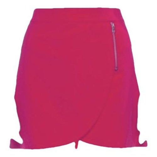 Pre-owned Alice And Olivia Mini Skirt In Pink