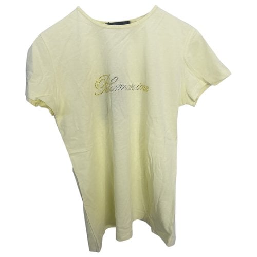 Pre-owned Blumarine Shirt In Yellow