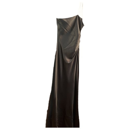 Pre-owned Aniye By Silk Maxi Dress In Black