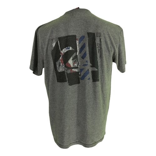 Pre-owned Quicksilver T-shirt In Grey