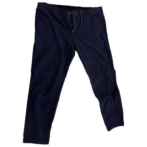 Pre-owned Paul Smith Trousers In Blue