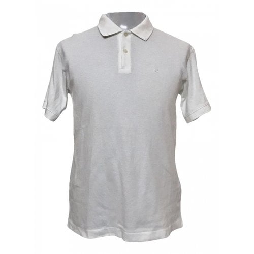 Pre-owned Issey Miyake Polo Shirt In White