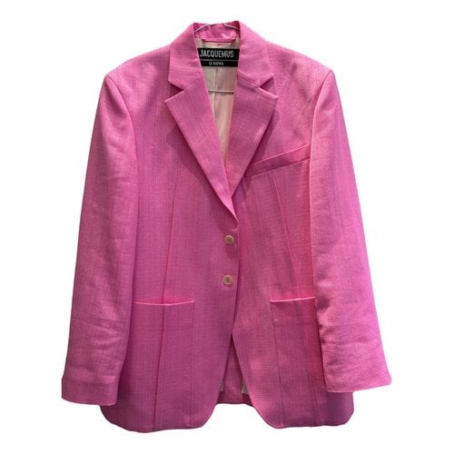 Pre-owned Jacquemus Blazer In Pink