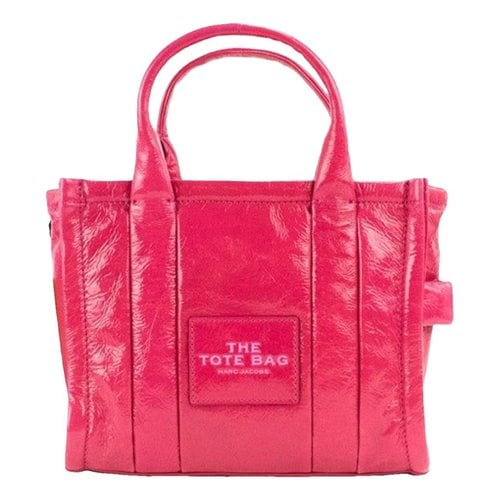 Pre-owned Marc Jacobs Silk Tote In Pink