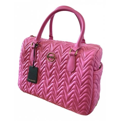 Pre-owned Pinko Handbag In Pink