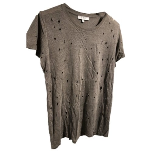 Pre-owned Iro Linen T-shirt In Grey