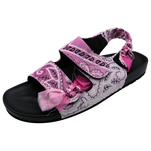 Pre-owned Arizona Love Cloth Sandal In Pink