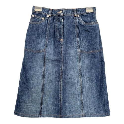 Pre-owned Max & Co Mid-length Skirt In Blue