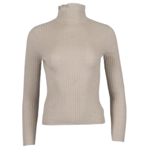 Pre-owned Arch4 Cashmere Jumper In Beige