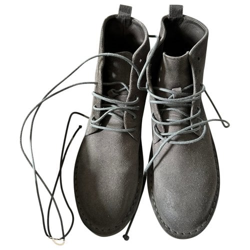 Pre-owned Marsèll Boots In Grey