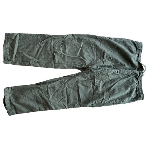 Pre-owned Haider Ackermann Trousers In Green