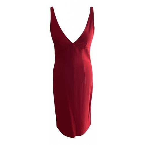 Pre-owned Joseph Maxi Dress In Red