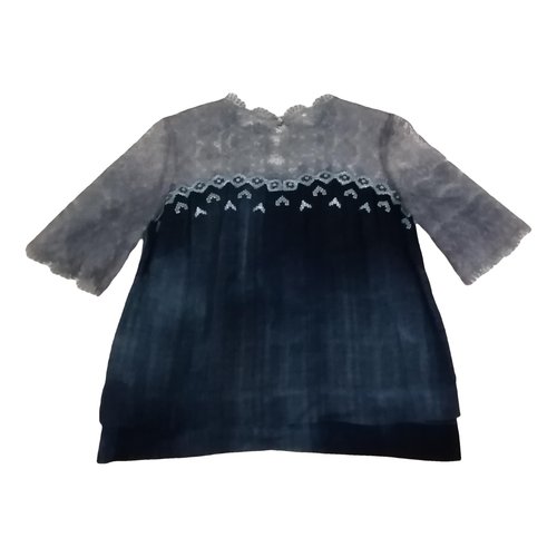 Pre-owned Ermanno Scervino Blouse In Blue