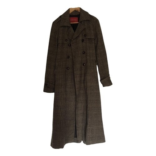 Pre-owned Gerard Darel Wool Coat In Other