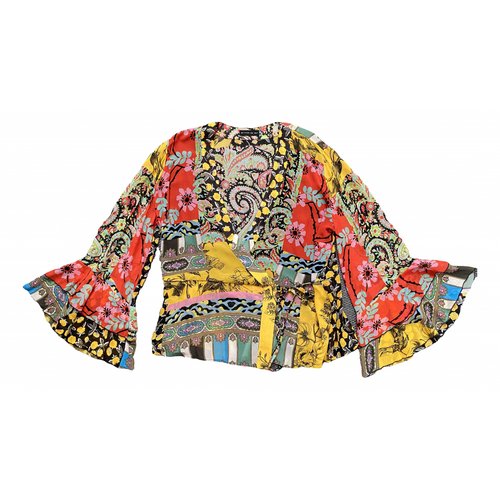 Pre-owned Etro Silk Blouse In Multicolour
