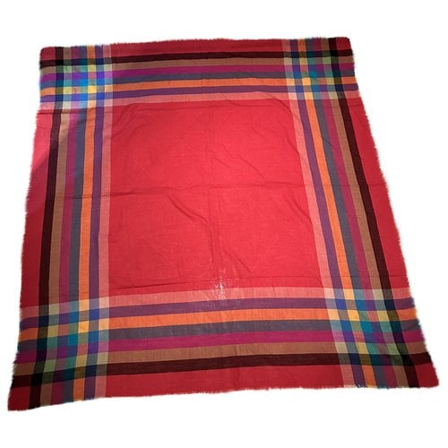 Pre-owned Missoni Wool Silk Handkerchief In Multicolour
