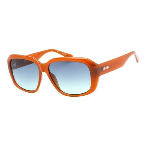 Pre-owned Guess Sunglasses In Orange