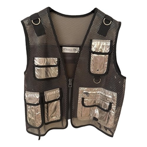 Pre-owned Dior Vest In Grey