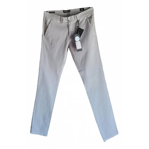 Pre-owned Kiton Trousers In Beige