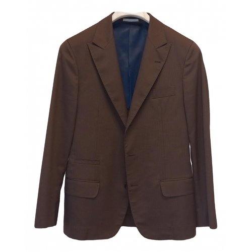 Pre-owned Brunello Cucinelli Vest In Brown
