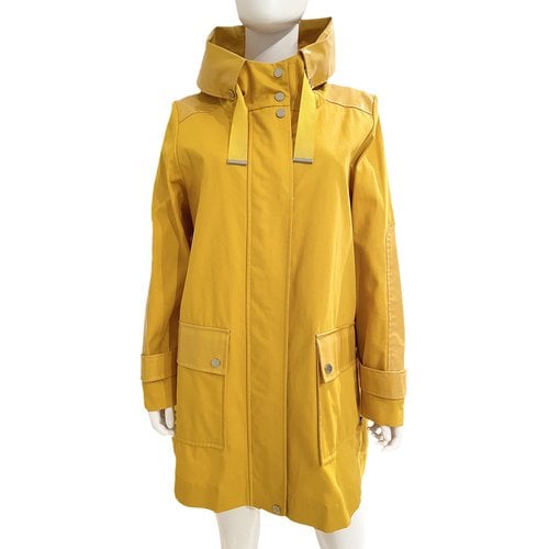 Pre-owned Max Mara Jacket In Yellow