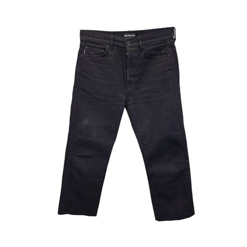 Pre-owned Balenciaga Jeans In Black