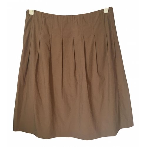 Pre-owned Jil Sander Mid-length Skirt In Beige