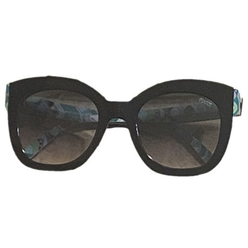 Pre-owned Emilio Pucci Sunglasses In Black
