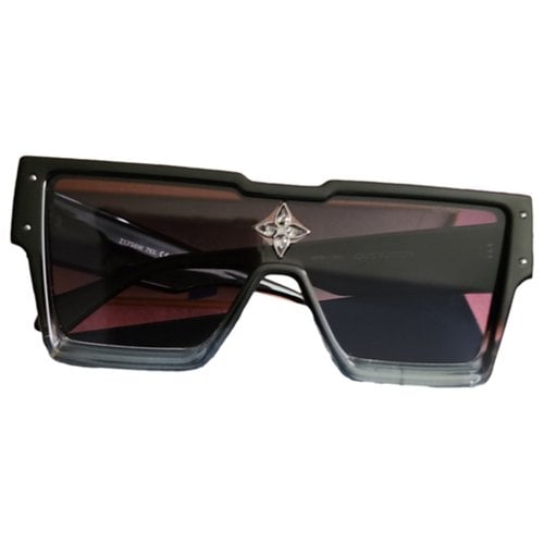 Pre-owned Louis Vuitton Oversized Sunglasses In Black
