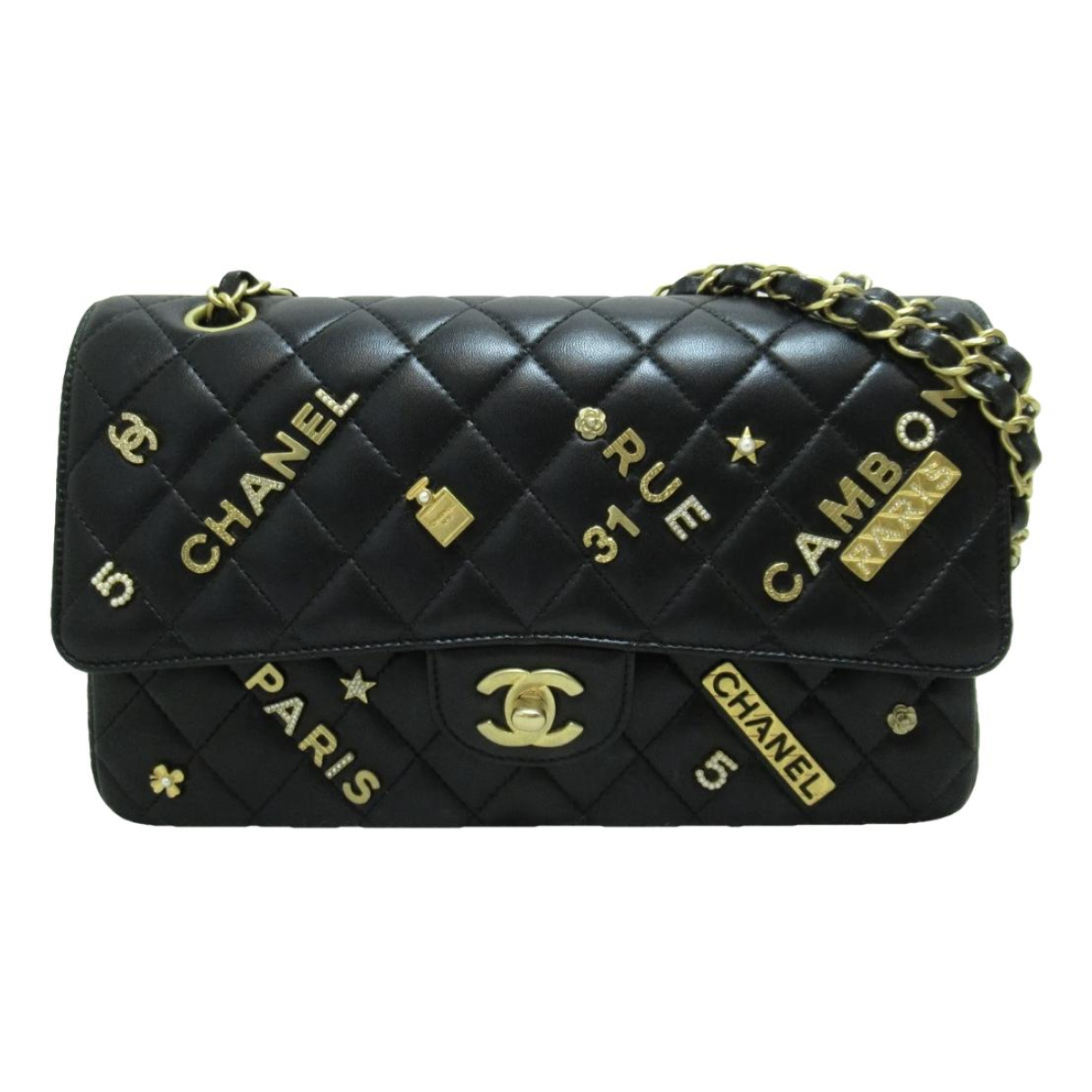 Black Timeless/Classique Leather Crossbody Bag