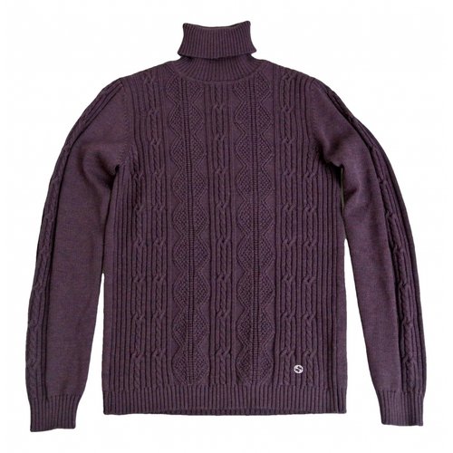Pre-owned Gucci Kids' Wool Sweater In Burgundy