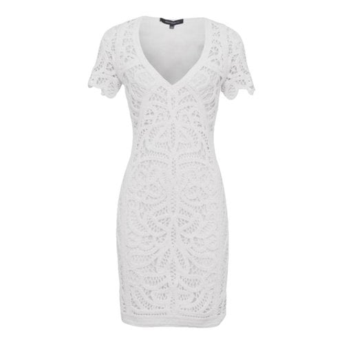 Pre-owned French Connection Mini Dress In White
